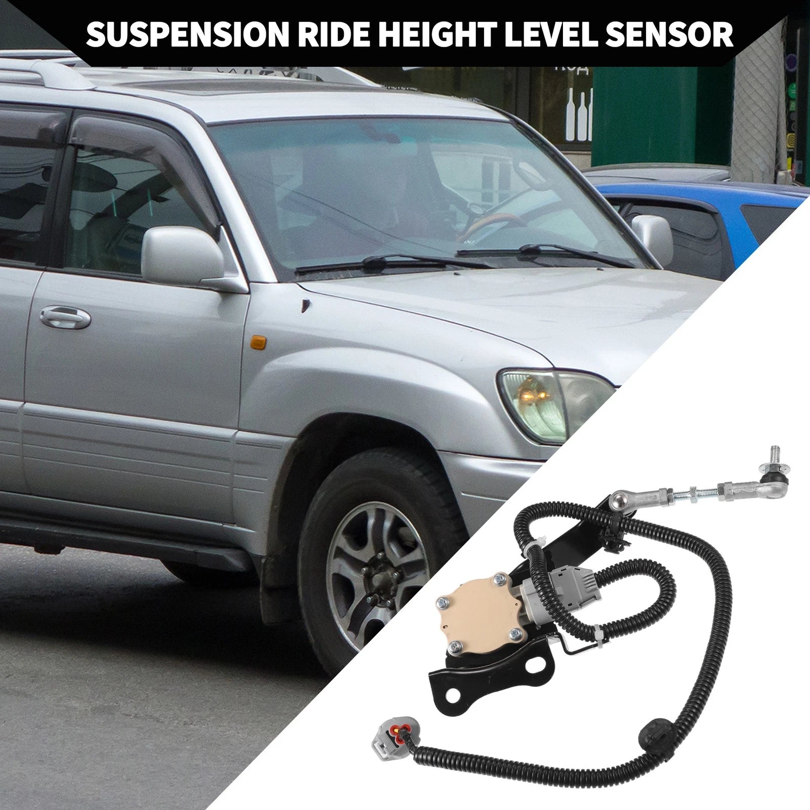Suspension Ride Height Level Sensor Front Right Replacement for Lexus LX470 (1998–2007)