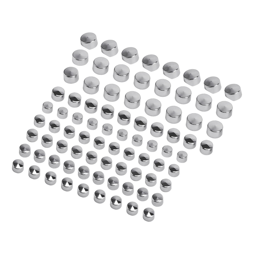 83PCS Engine Full Bolt Cover Cap Kit for Harley Davidson Twin Cam (2000–2017)