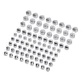 83PCS Engine Full Bolt Cover Cap Kit for Harley Davidson Twin Cam (2000–2017)