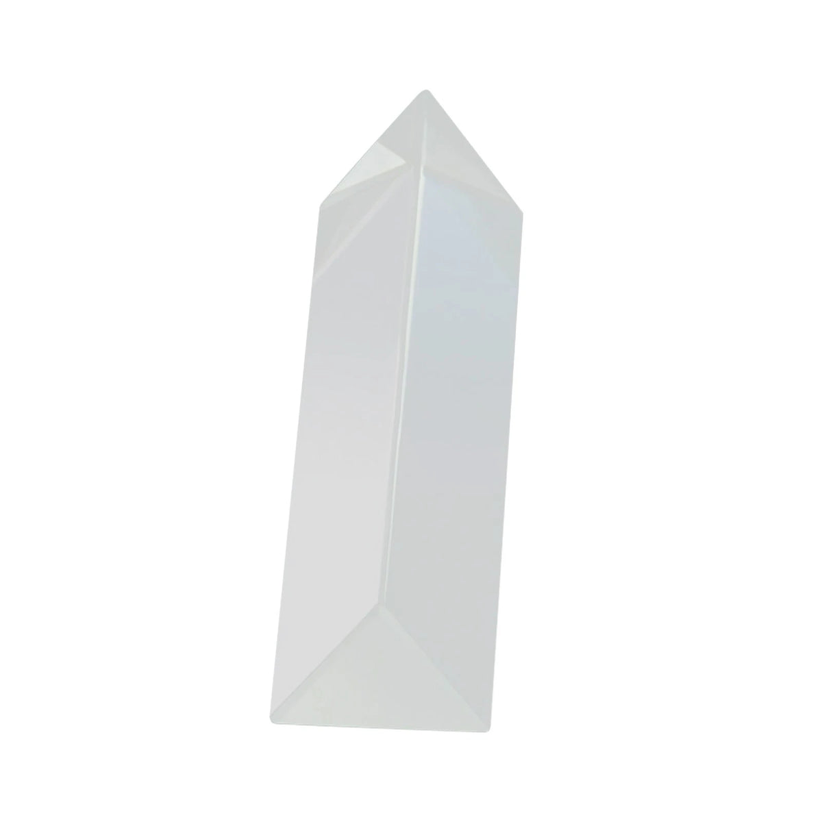 Optical Glass Triple Triangular Prism for Physics Teaching