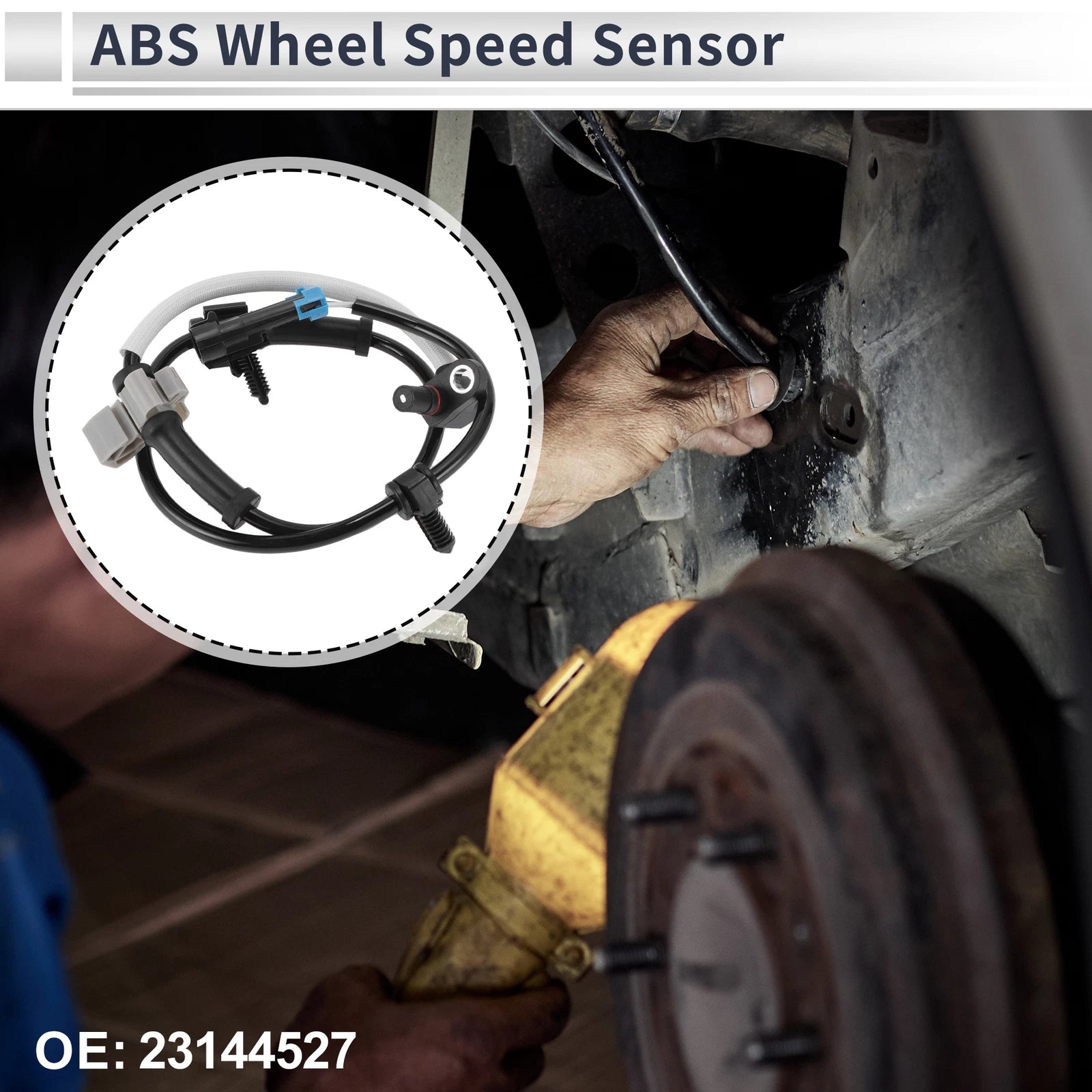 ABS Wheel Speed Sensor for Chevrolet Express 2500 (2003–2017) Front Left/Right
