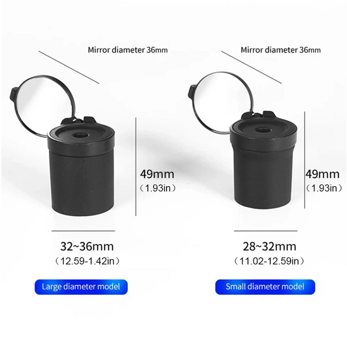 Adjustable 360° Rotate Rear View Mirror for Bike Bicycle (Universal Fit)