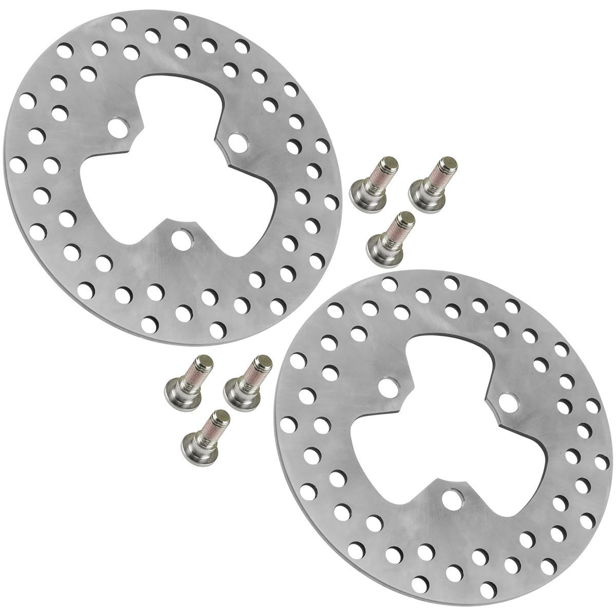 Front Brake Disc Rotor with Bolts Replacement for Honda CRV (2017–2022)