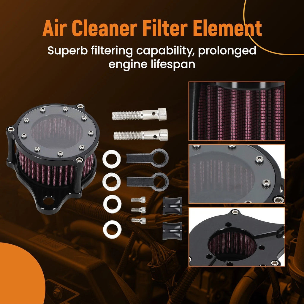 Air Filter Intake Cleaner System for Harley Davidson Sportster (2004–Present)