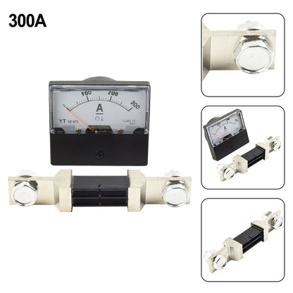 Analog Amp Meter Gauge for DC Applications (0-200A/300A)