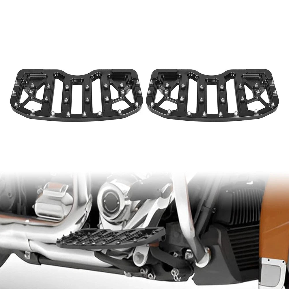 MX Style Front Driver Floorboards Foot Pegs for Harley Touring Street Glide (1984–2017)