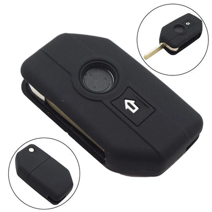 Easy Installation Key Skin Holder Case for Motorcycle Key Black