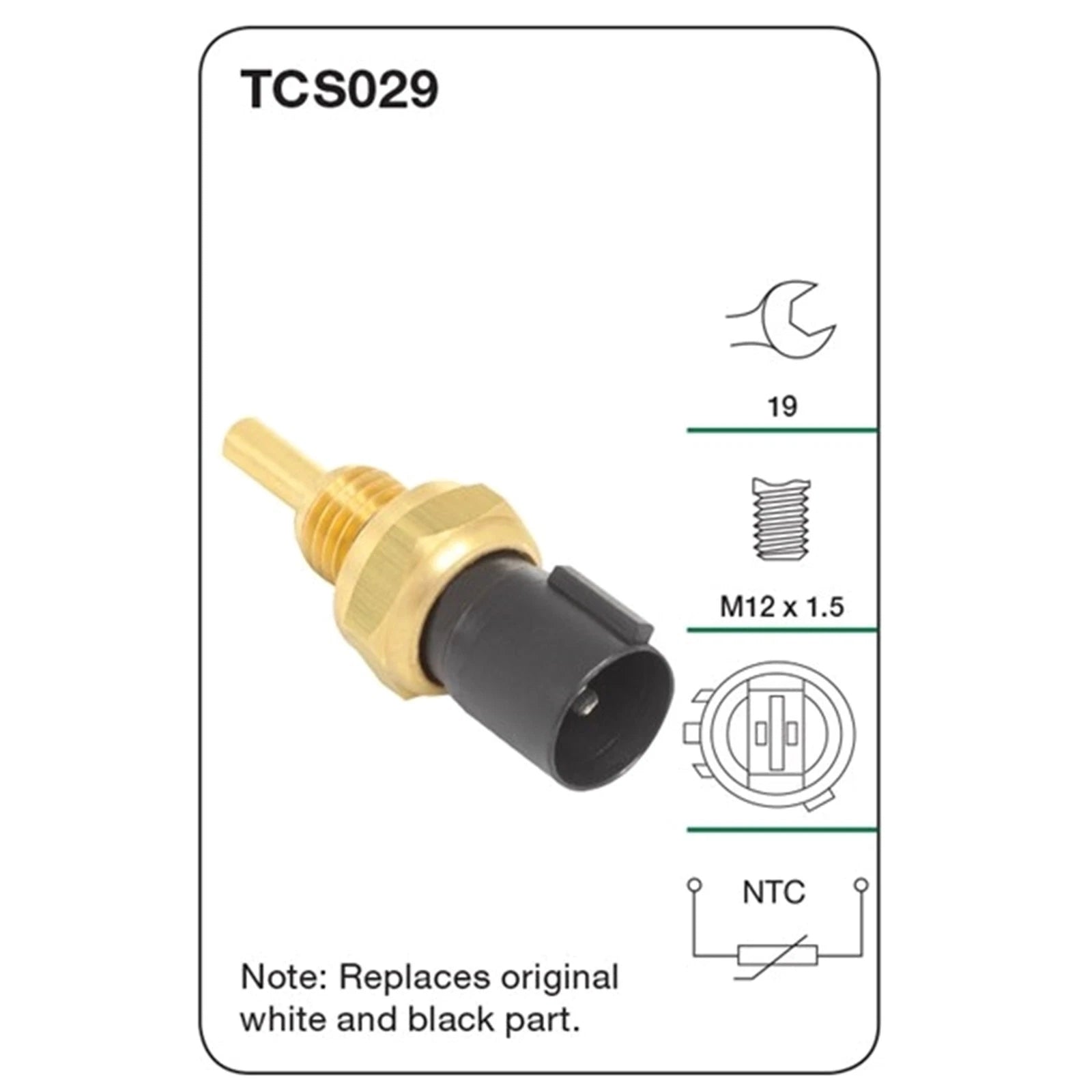 Coolant Temperature ECU Sensor for Honda Prelude (1988–2001)
