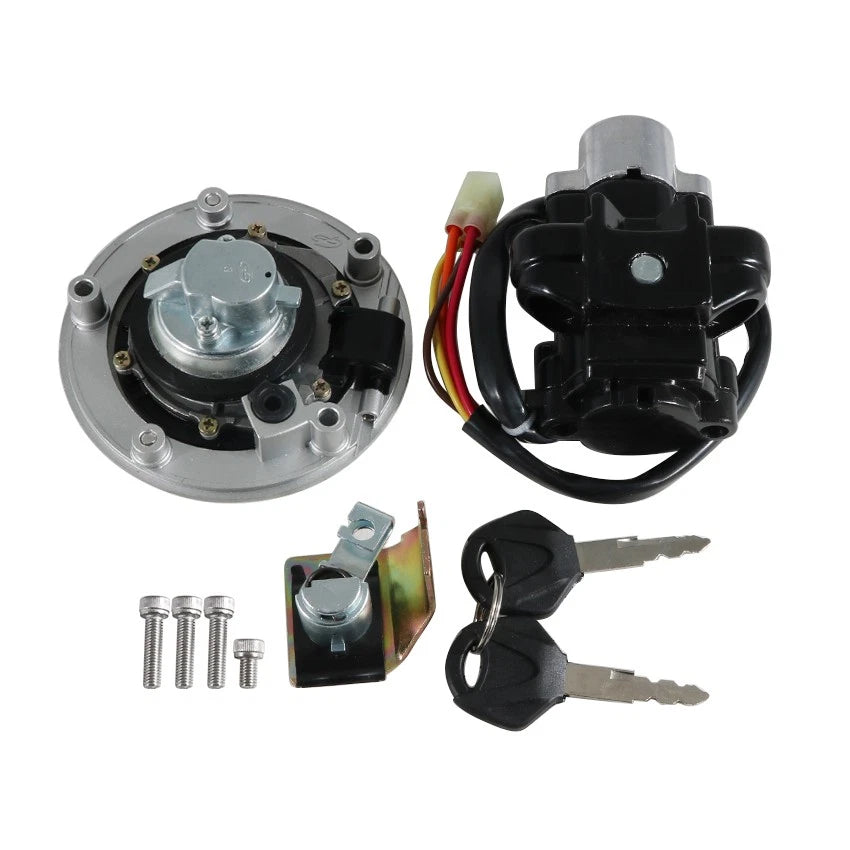 Ignition Key Switch Lock Fuel Cap for Suzuki SV650 SV650S (2003–2012)