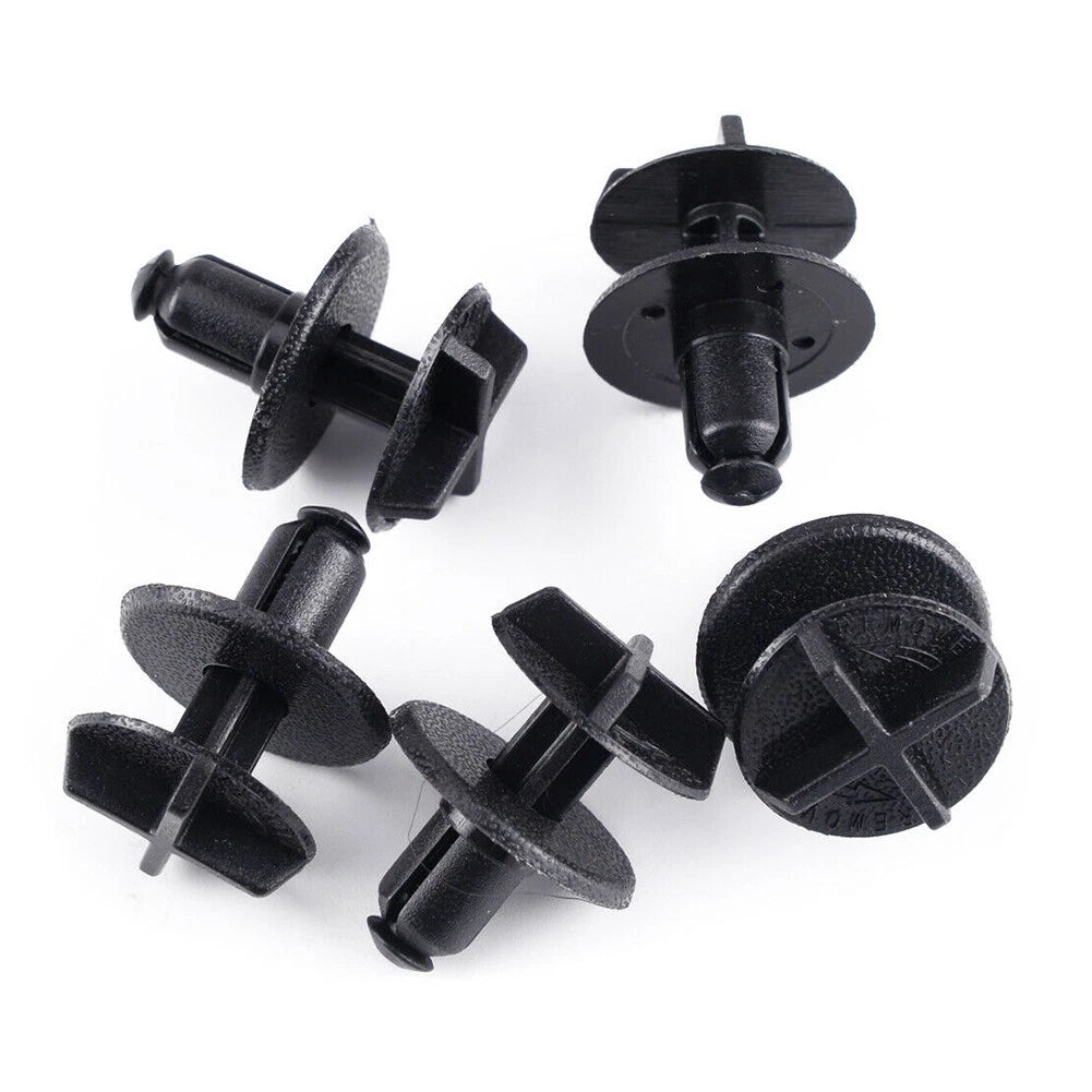 Set of 10 Plastic Fasteners for