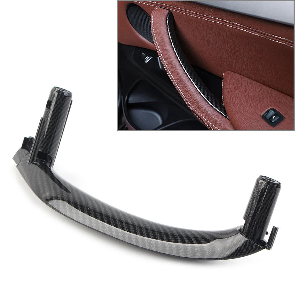 Inner Right Door Pull Handle Trim Cover for BMW X5 X6 F15 F16 (2014–2020) Carbon