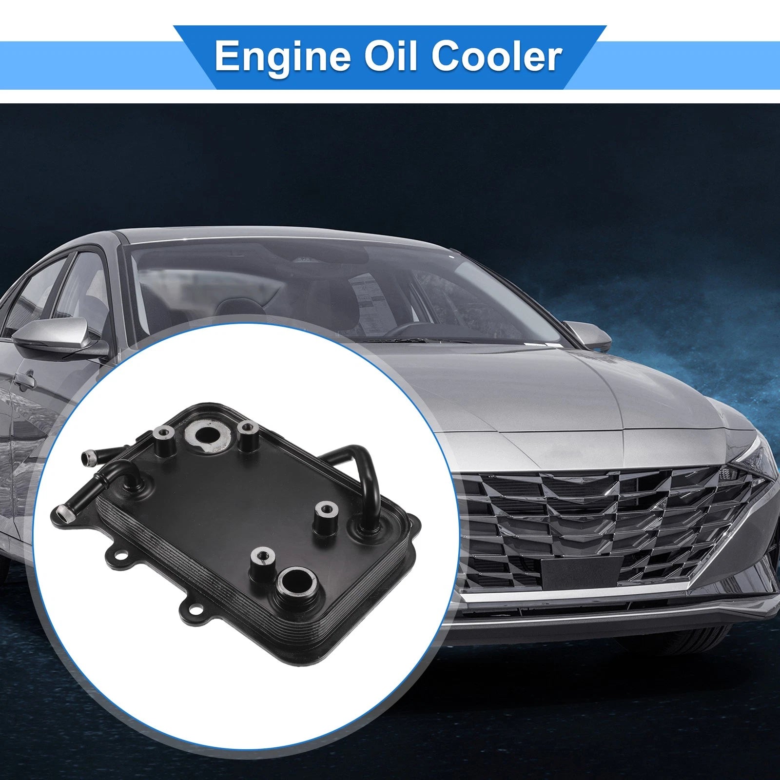 Engine Oil Cooler Replacement for Hyundai Sonata Palisade (2015–2024)