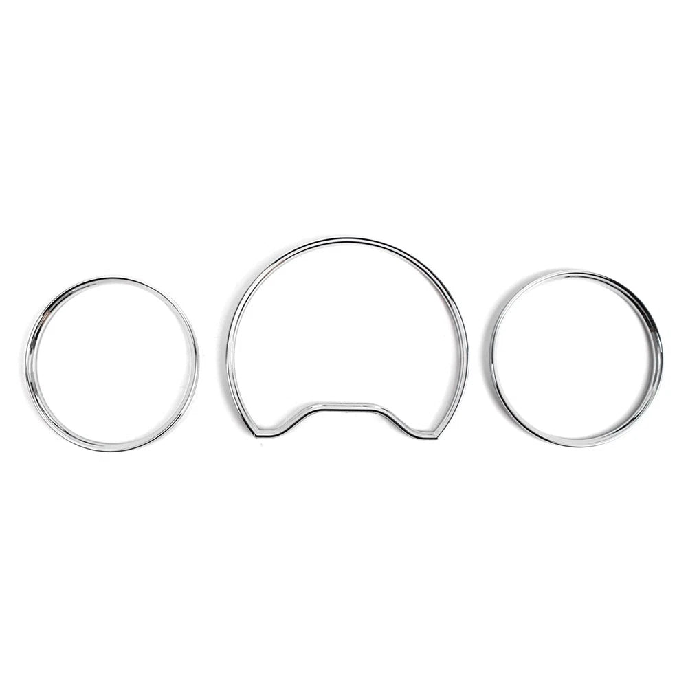 Speedometer Gauge Dial Rings Bezel Trim for Mercedes Benz C E CLK (–)
