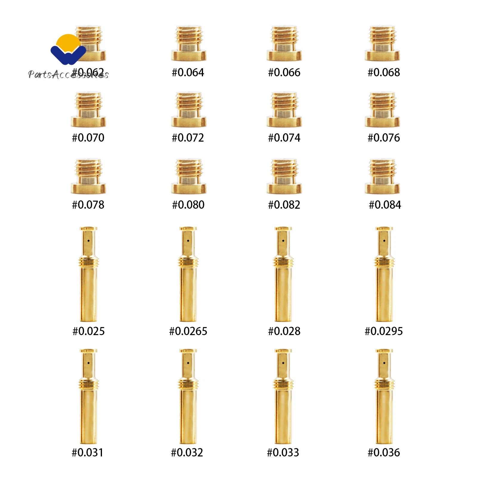20PCS Jet Assortment Kit for S&S Cycle Super B, E, G Carbs