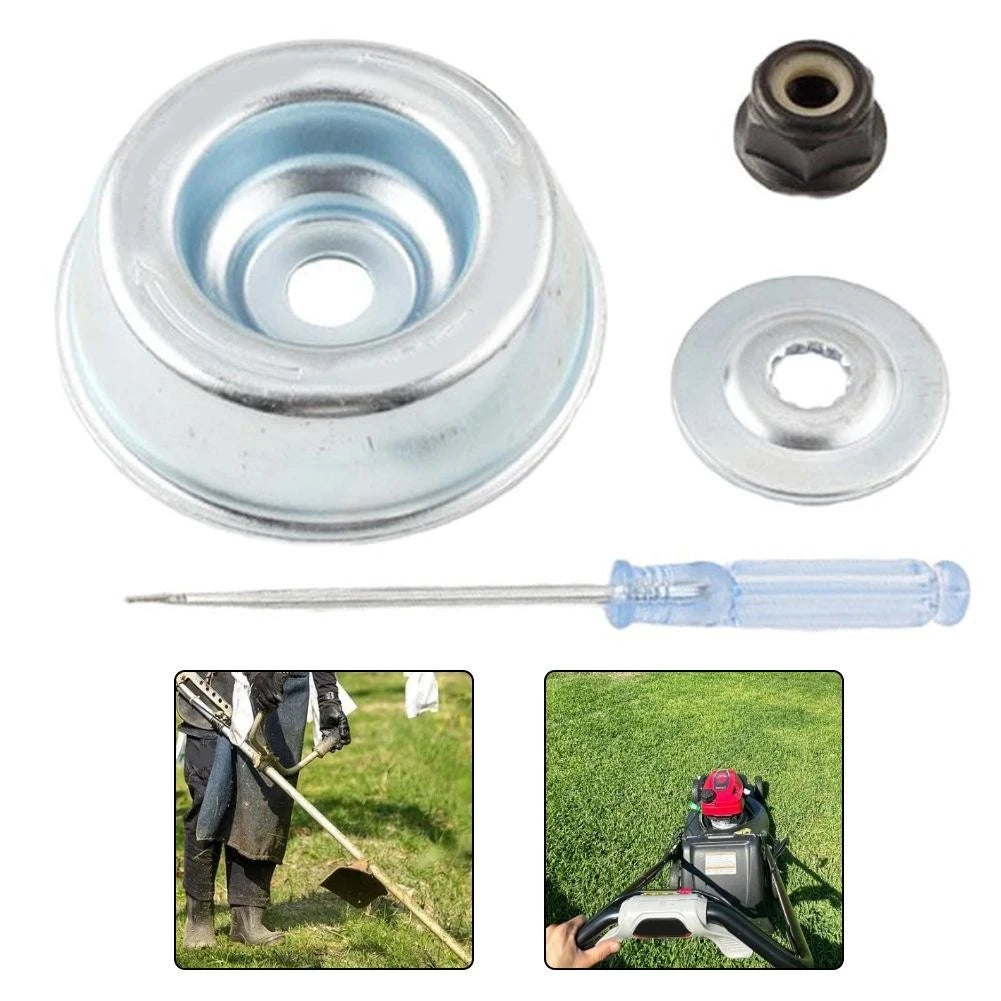 4X Garden Tool Blade Adapter Kit for Lawn Care