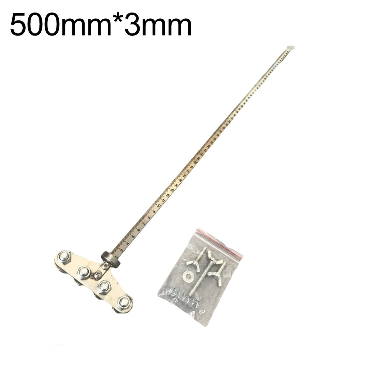 50 cm Scale Guide for Wood Board Positioning and Sawing