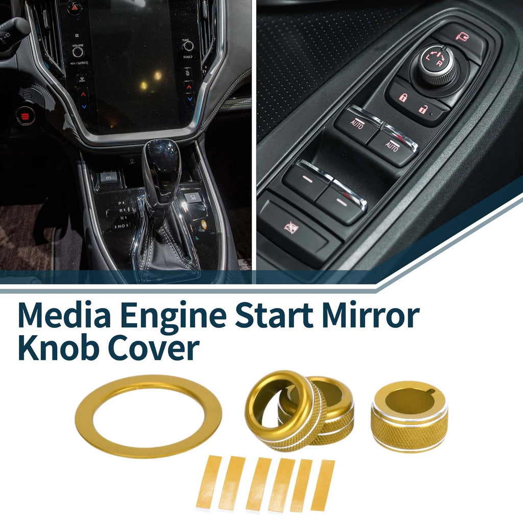 Engine Start Mirror Knob Cover Replacement for Subaru WRX (2022–2023)