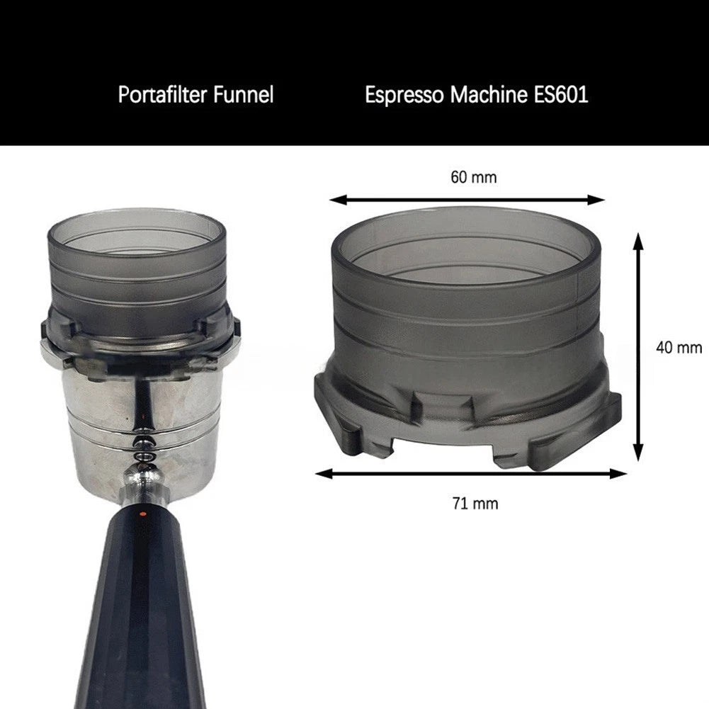 Portafilter Funnel for ES601 ES655CCO (Anti Splash Design)