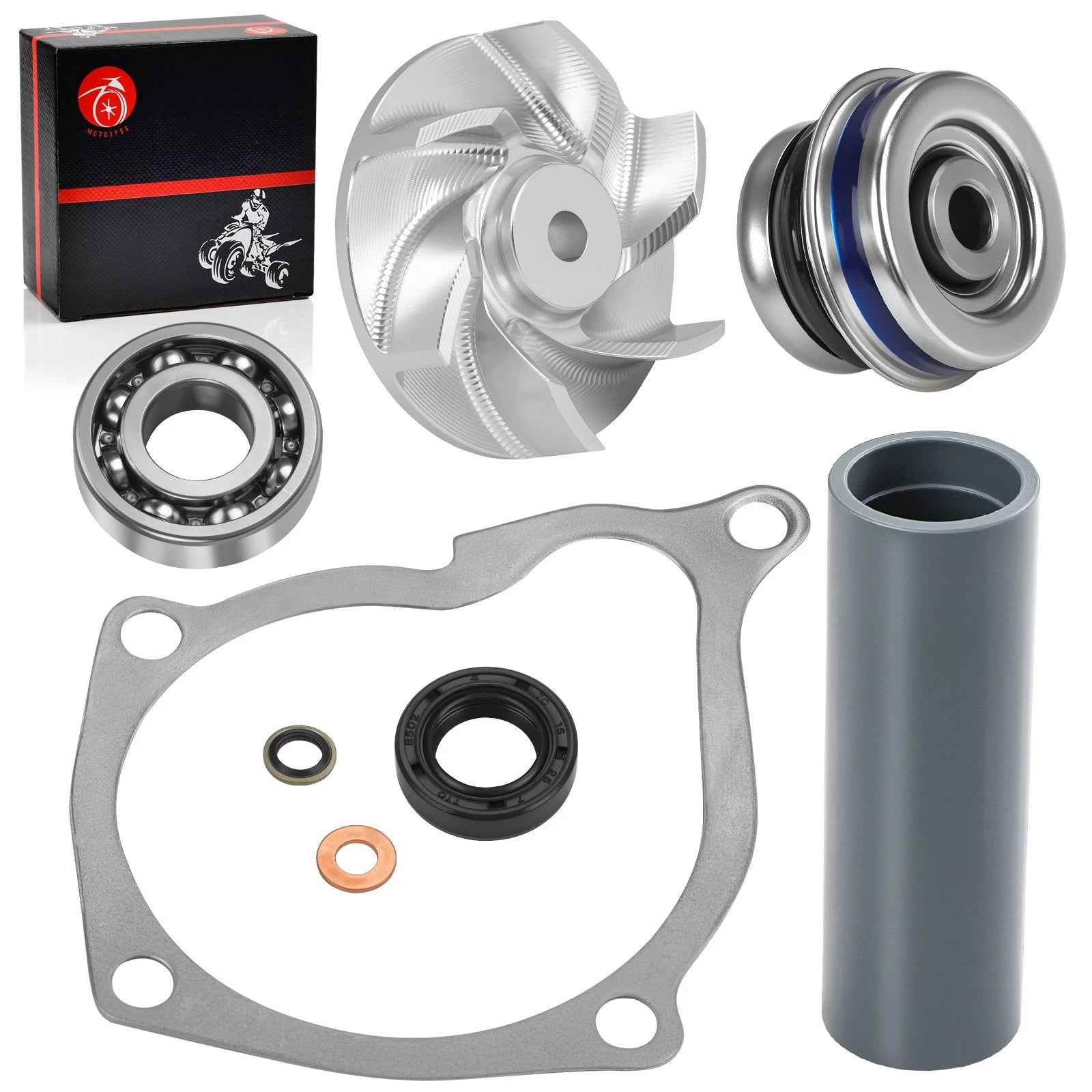 Water Pump Seal Rebuild Kit with Impeller Driver for Polaris Sportsman 500 (1996–2013)