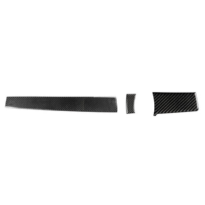 3Pcs Carbon Dashboard Center Console Cover for Honda Civic (2016–2021)