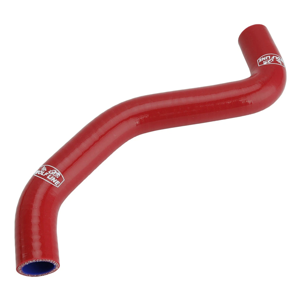 Silicone Radiator Coolant Hose for Kawasaki ZX10R ZX-10RR (2021–2025) Red