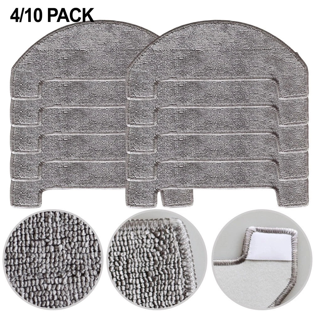 10X Mop Cloth for MOVA S800 E20 E20 Pro Robot Vacuum Cleaner