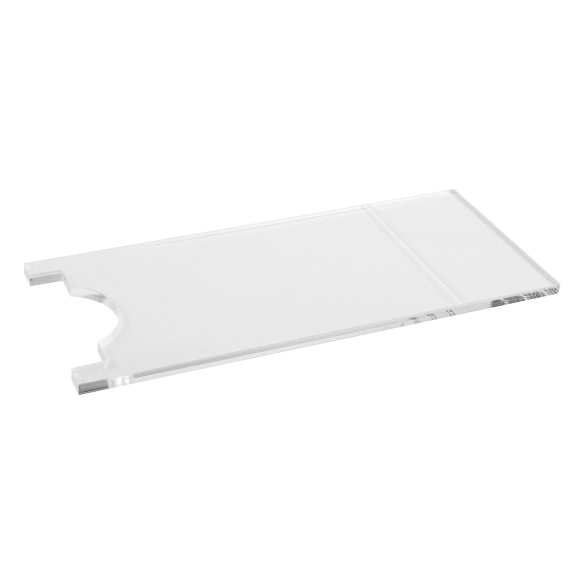2X Transparent Acrylic Couch and Bed Stopper Wall Spacer for Fire Safety