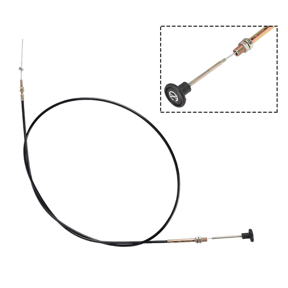 Throttle Cable for Nice Stop Equipment (2m Length, 6mm/10mm)