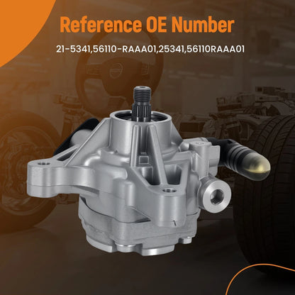 Power Steering Pump for Honda Accord L4 2.4L (2003–2005) 56110-RAA-A01