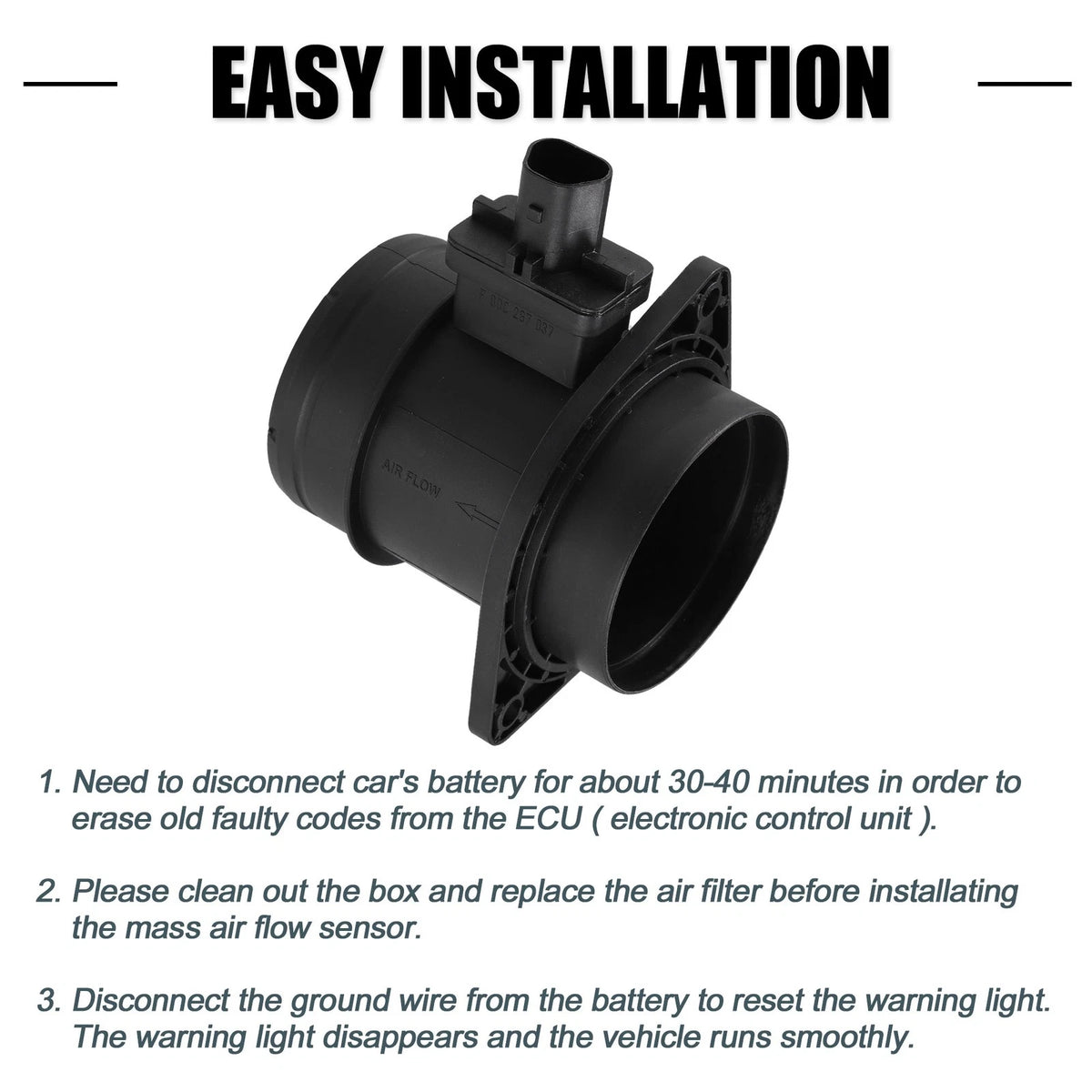 Mass Air Flow Sensor for Land Rover Range Rover (2014–2017)
