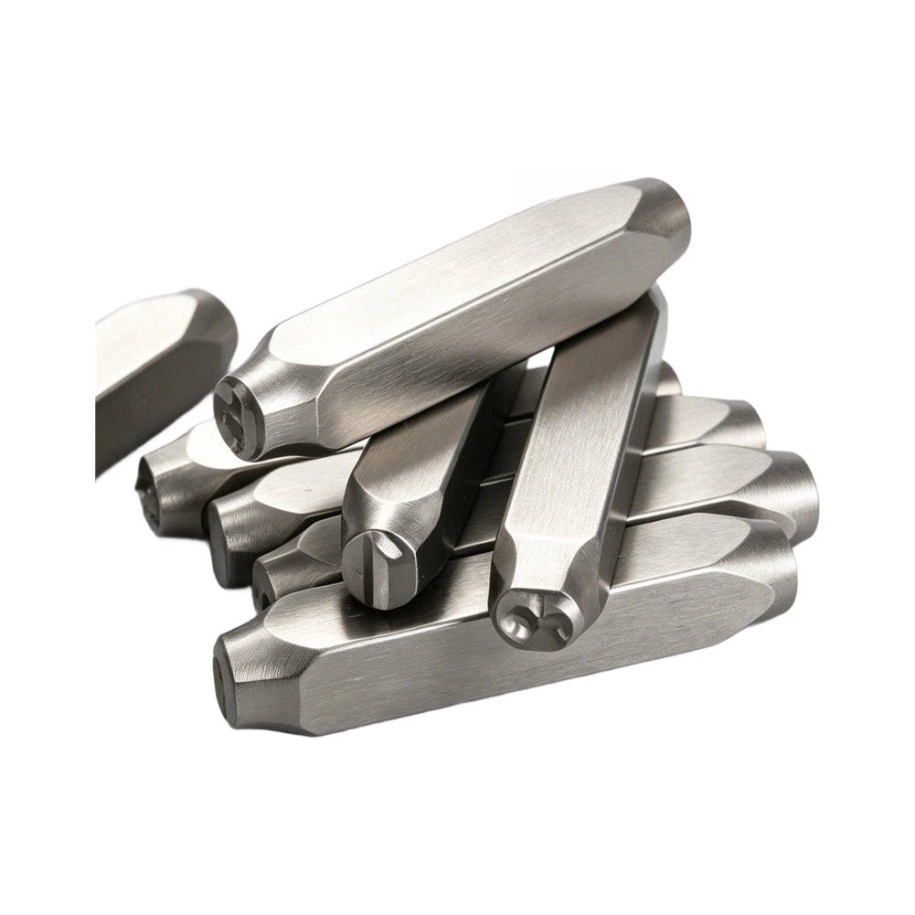 Industrial Steel Stamp Set Alphabet & Numeric 0-8 (1.5mm to 5mm)