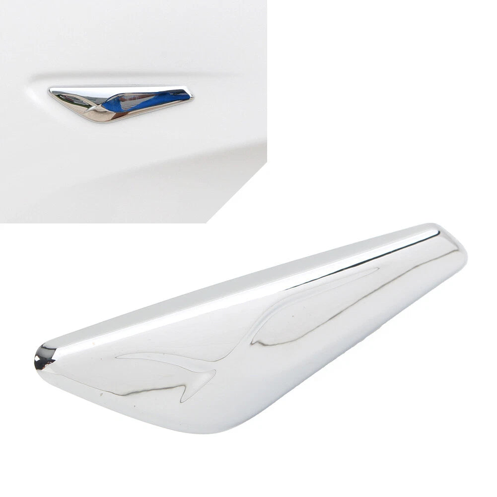 Chrome Front Side Fender Finisher for BMW X3 F25 (2009–2017), X4 F26 (2013–2018)