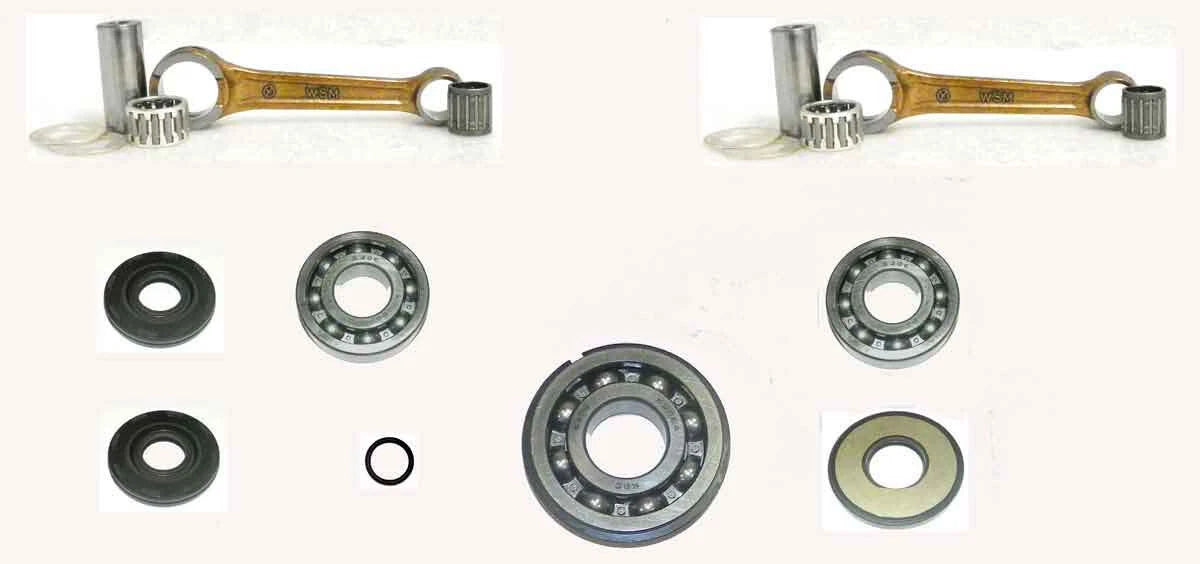 WSM Crankshaft Rebuild Kit for Kawasaki 650 SX/X2 (1986–1988) - 010-310