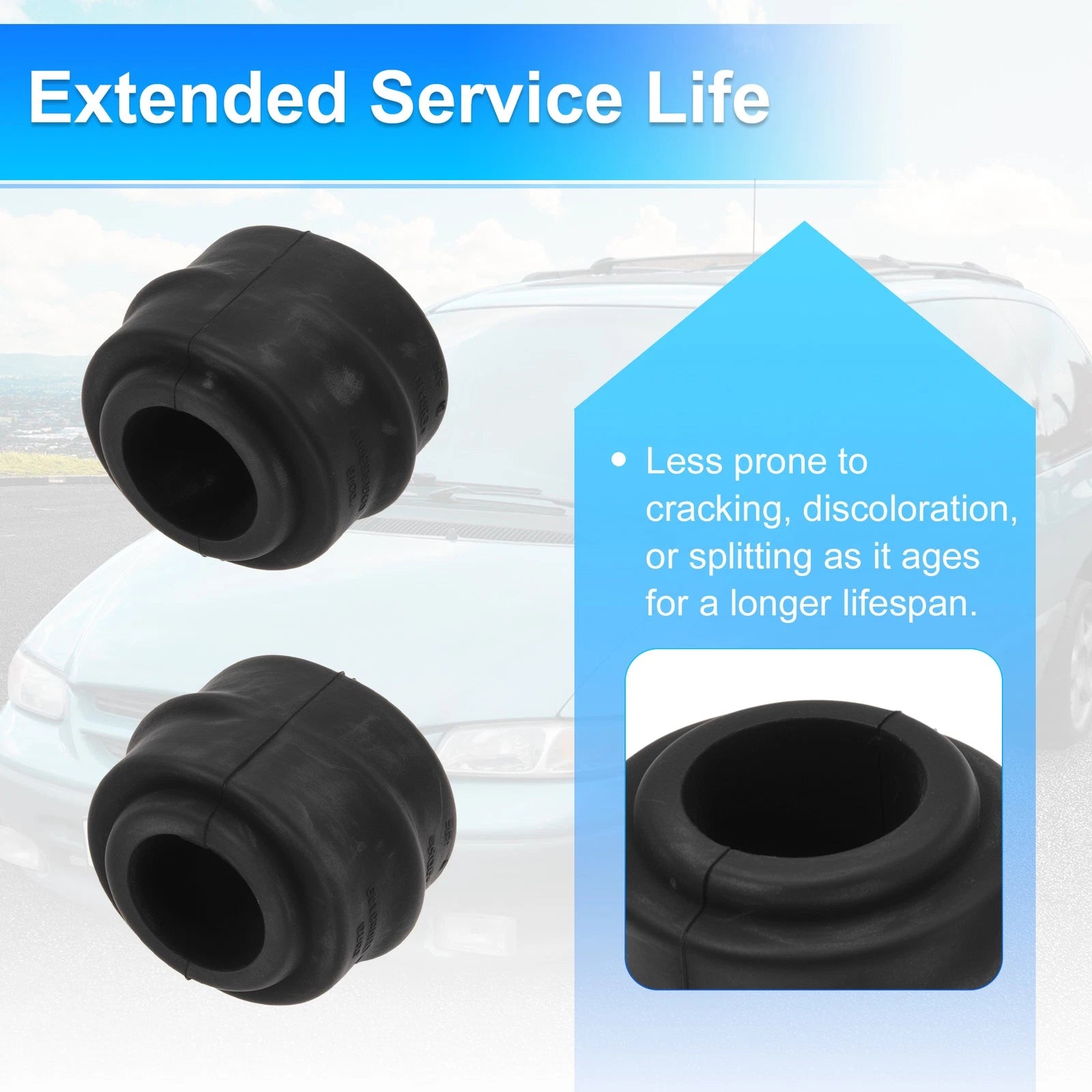 2X Front Side Stabilizer Sway Bar Bushing Kit for Dodge Charger (2006–2014) K200171