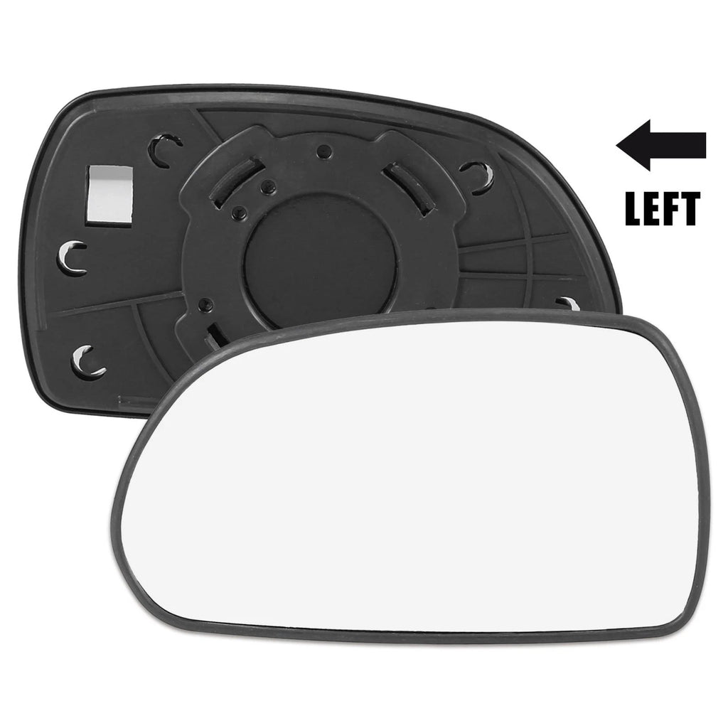 Left Driver Side Rearview Mirror Glass Replacement for Hyundai Elantra (2011–2018)
