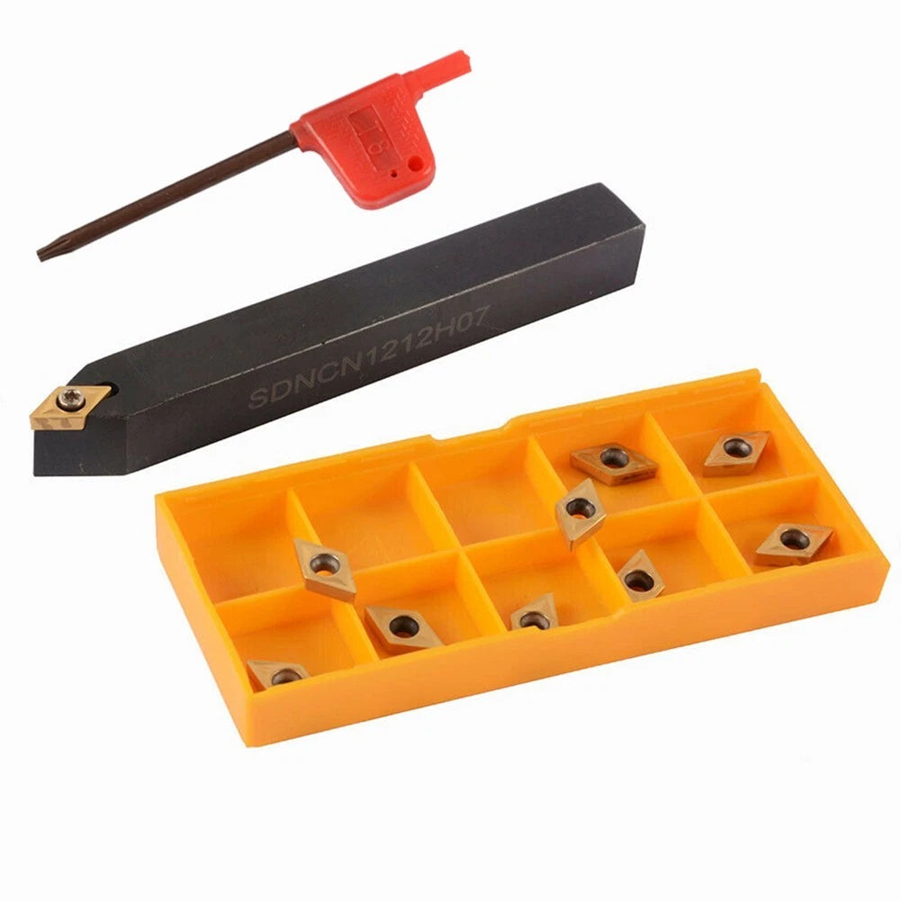 High Grip Carbide Inserts Turning Tool Holder SDNCN1212H07