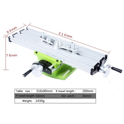 Cross Slide Worktable for Mini BG6300 (Dual-Axis Linear Motion)