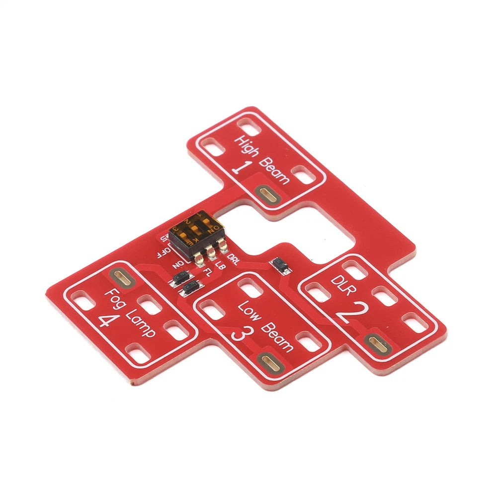DRL Fog Light Circuit Board For Avalanche Silverado Sierra 6 or 8 High Beam Mode