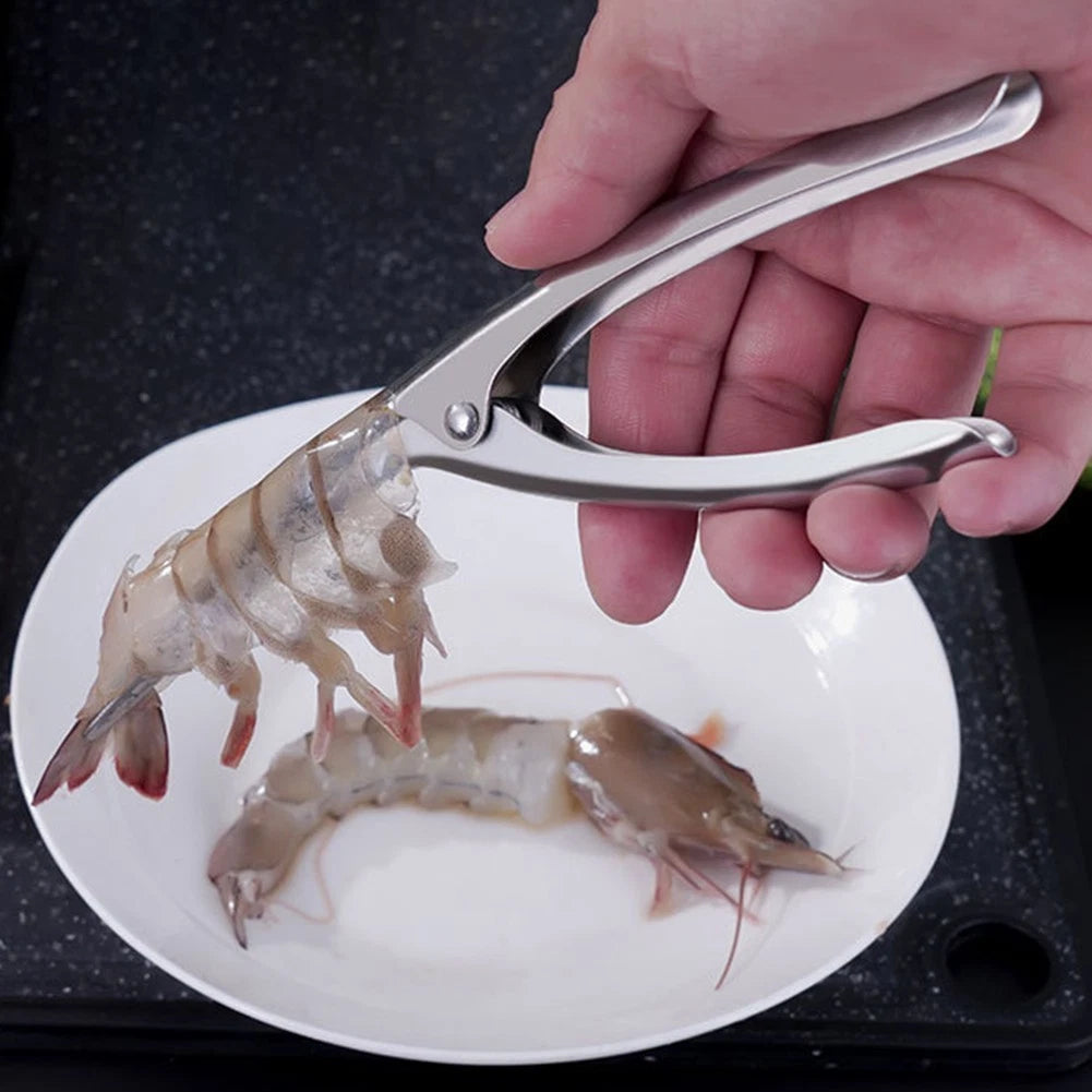 Shrimp Peeler for Portable Lobster Preparation