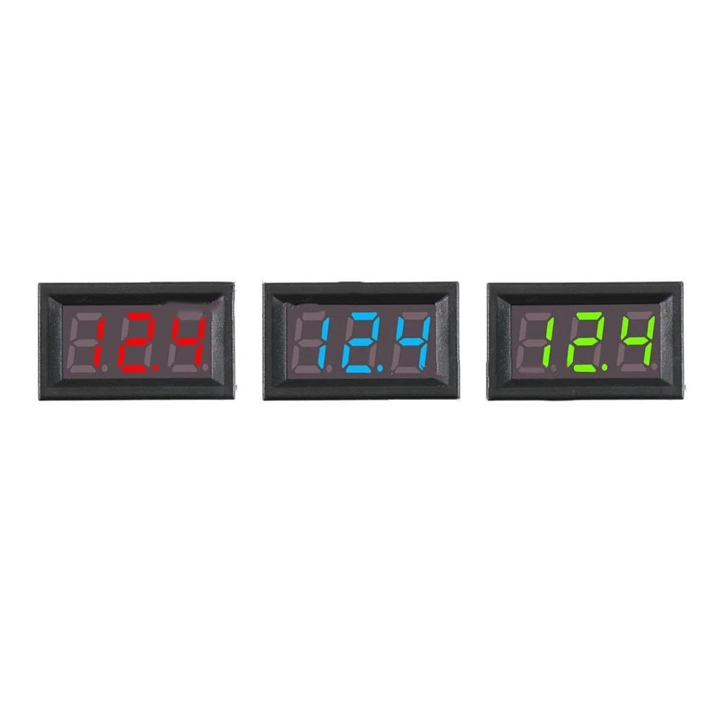 LED Voltmeter for Universal Use (4.5V-30V)