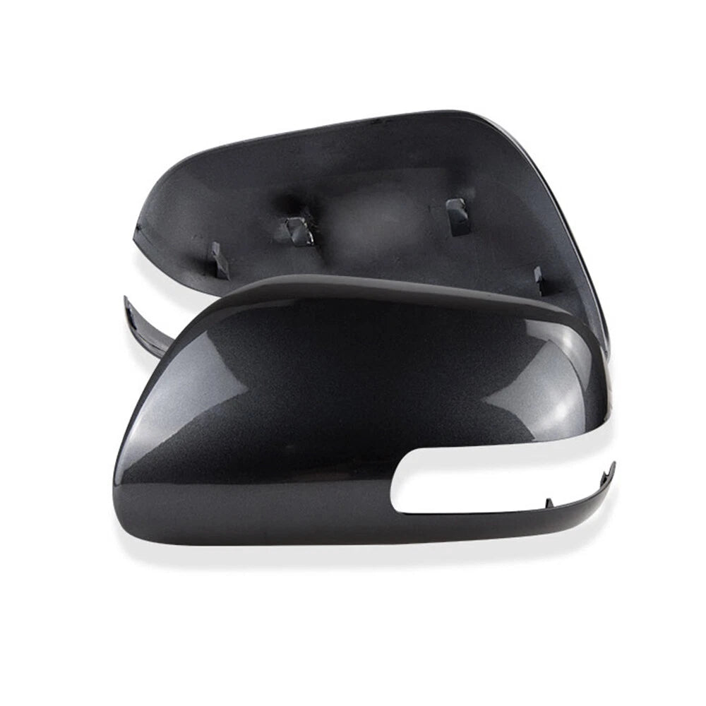 2X Black Replacement Side Wing Mirror Cover Cap Trim for Scion TC (2011–2016)