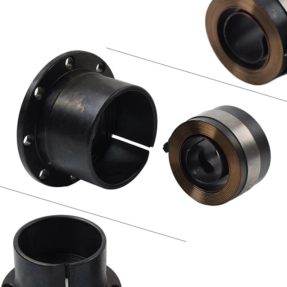 Set of 1 Clock Spring + Steel Housing for Bridgeport Milling Machine