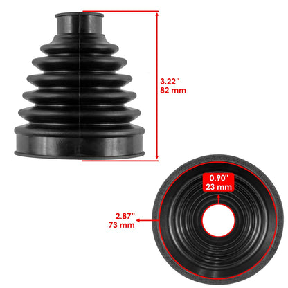 Caltric Rear Inner CV Joint Boot Replacement for Honda Pioneer 700 (2023–2025)