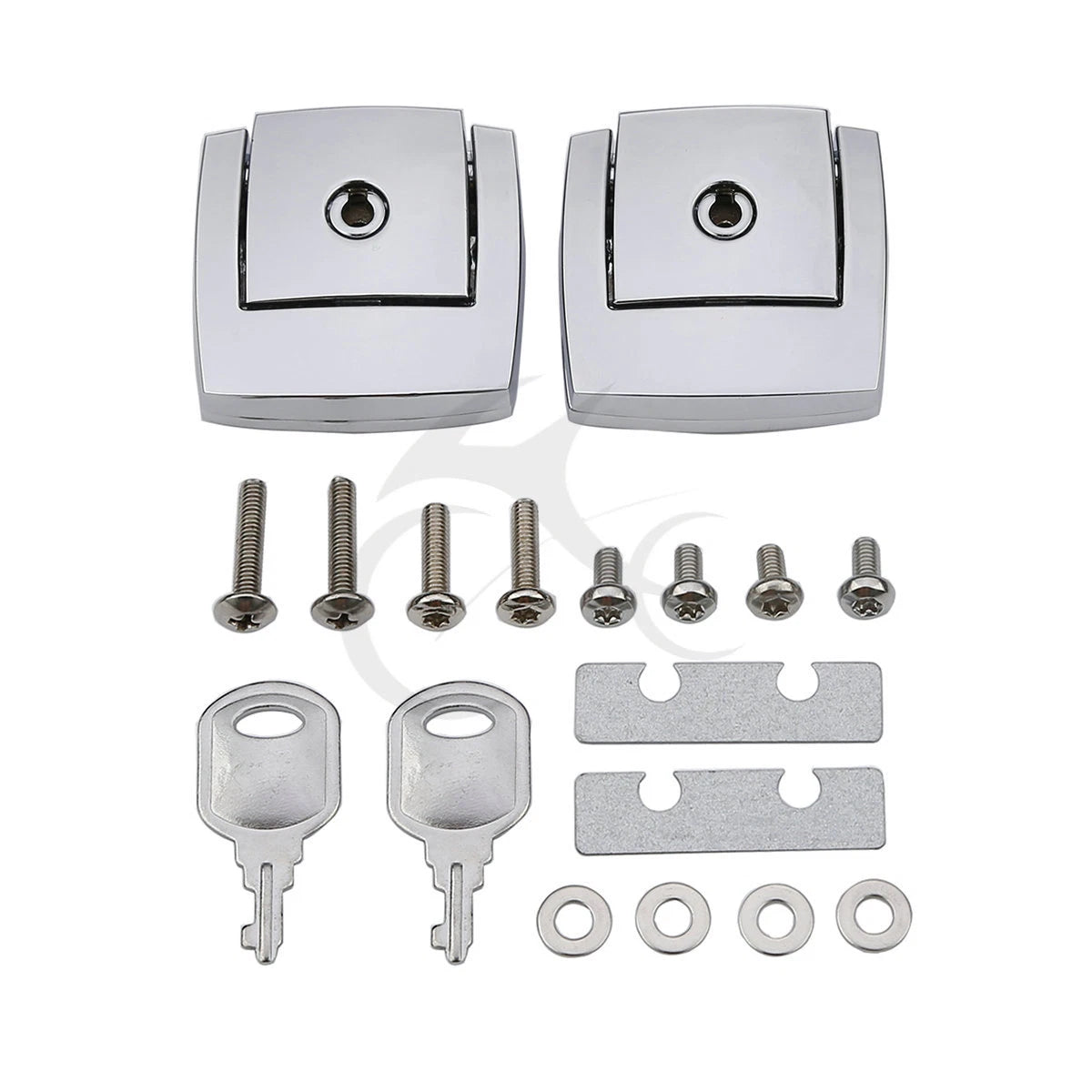 Chrome Trunk Latch Cover for Harley Touring Electra Glide (1998–2013)
