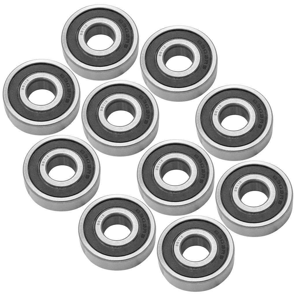 Caltric Ball Bearing Replacement Rubber Sealed 18x47x14 for Generic Use