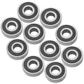 Caltric Ball Bearing Replacement Rubber Sealed 18x47x14 for Generic Use