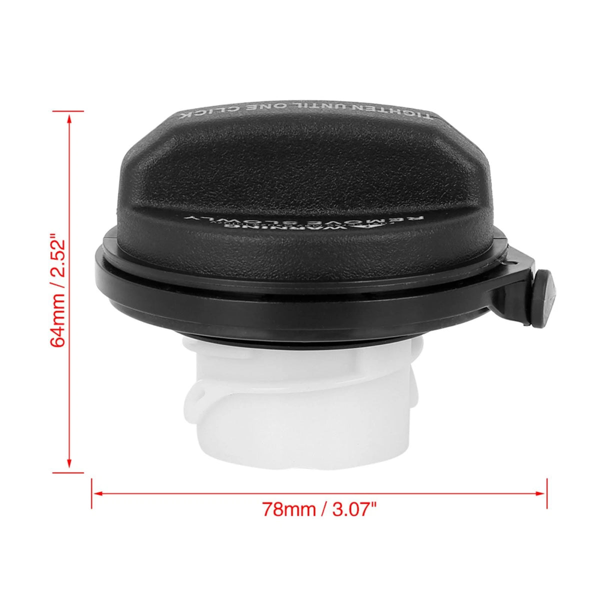 Engine Oil Fuel Gas Tank Filler Cap Cover Replacement for Hyundai (2006–2019)