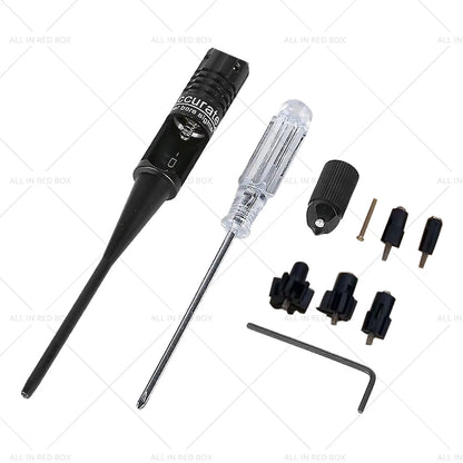 Sighter Bore Sight Kit Red Laser for 22-50 Caliber Rifles Handguns (G6)