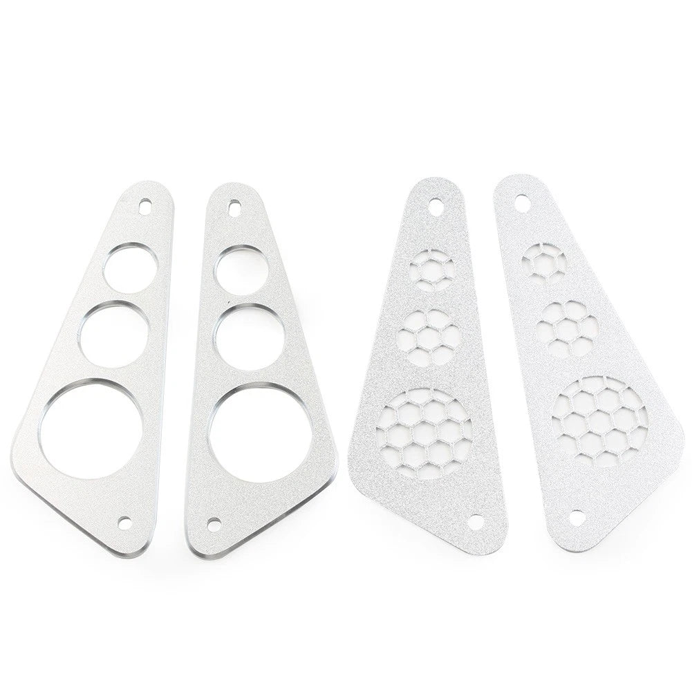 Set of 2 Rear Silver Panel Guards for Yamaha XSR155 (2019–2022)