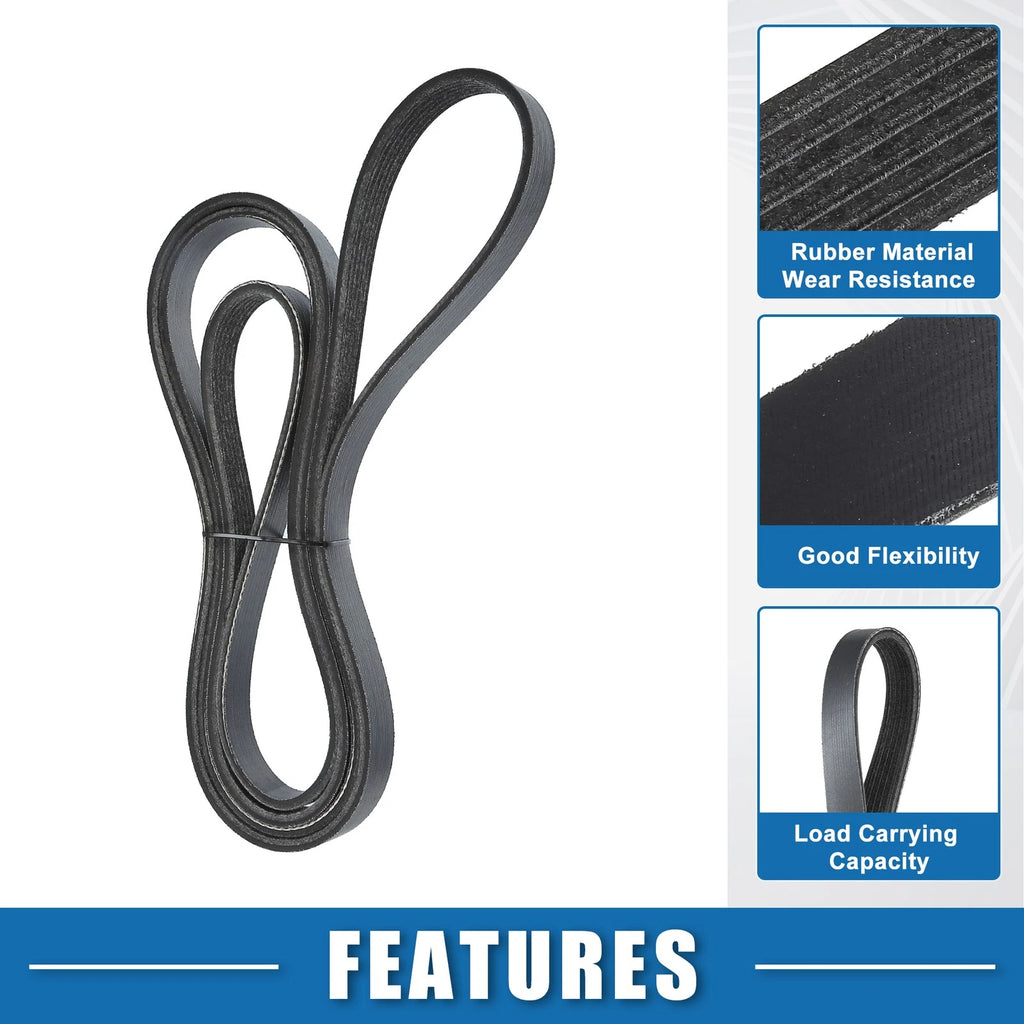 Serpentine Belt V-Ribbed Replacement for Chevrolet Corvette (1984–1984)